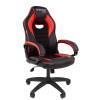 Игровое кресло Chairman Драйв 16 Россия черн.красный (экокожа, ткань TW)
