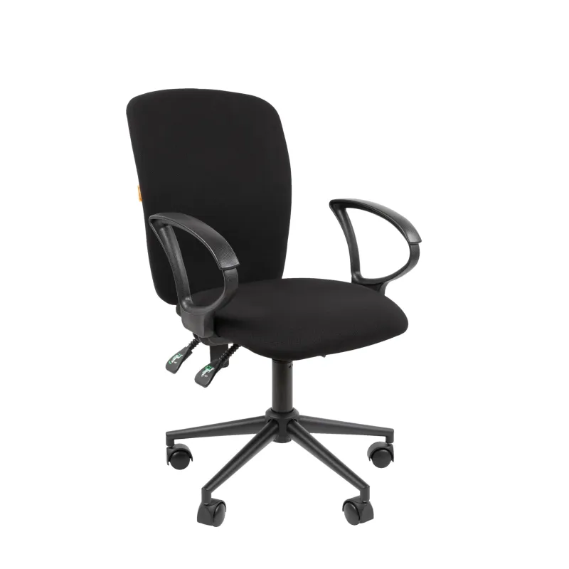 Офисное кресло Chairman 9801 Россия ткань T08 черный Black главное фото
