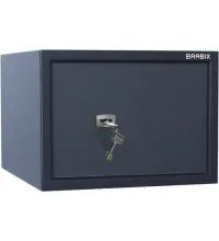 Сейф  "КМ-310", 310х430х375 мм, 20 кг, ключевой замок + полка, крепление к стене, 291166