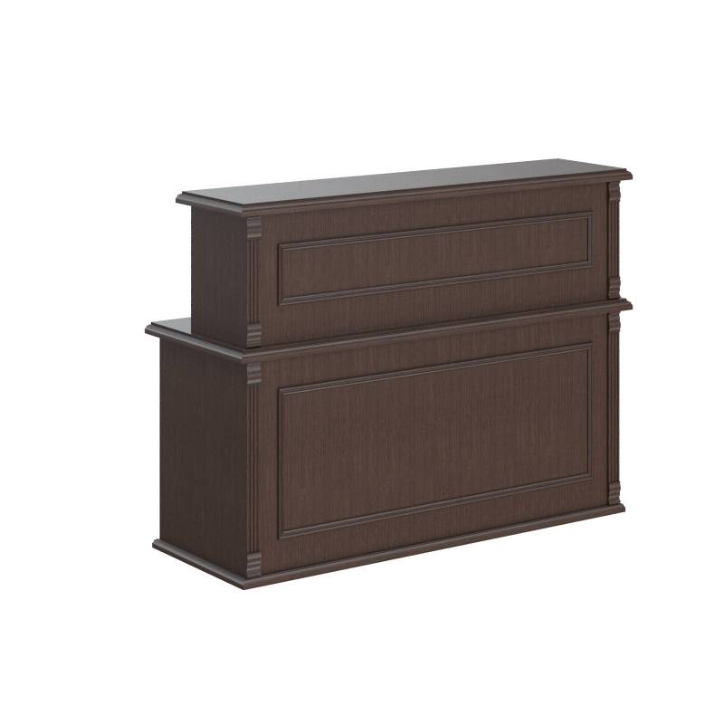 Стойка рецепция RMS 160 Венге Магия 1600х600х1200 главное фото