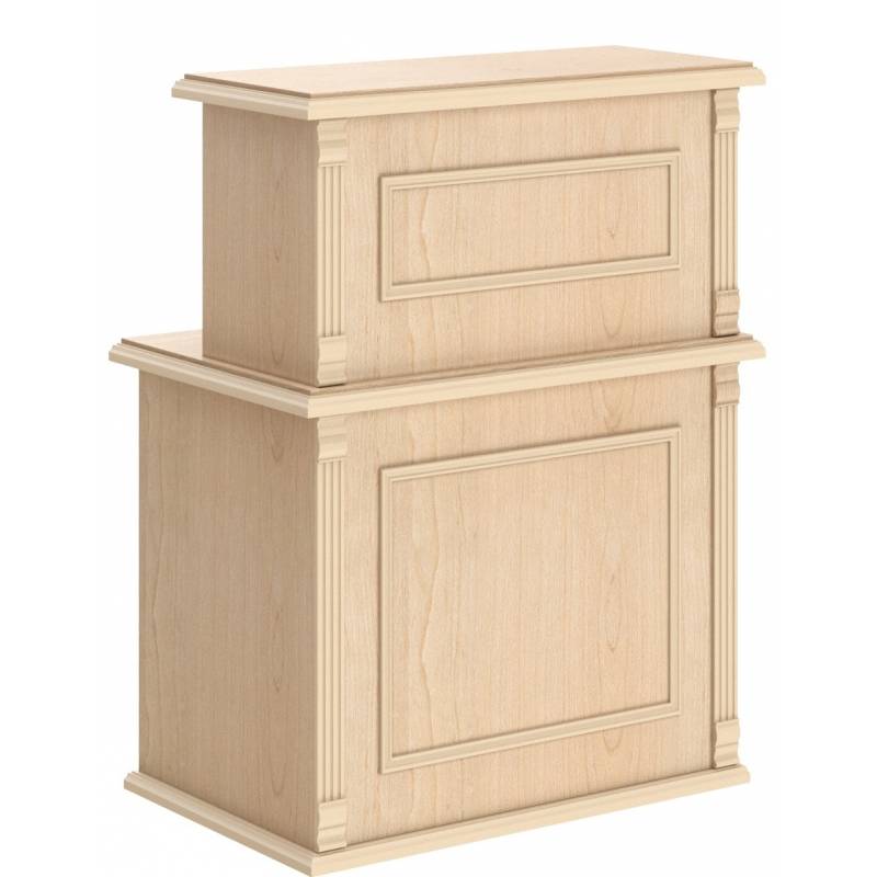 Стойка рецепция RMS 090 Бук Тиара 900х600х1200 главное фото